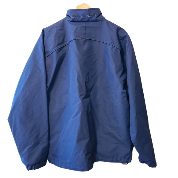 Storm  Tech blue zip-up long-sleeved mens spring jacket - Picture 8 of 11